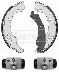 BORG & BECK Piduriklotside komplekt BBS1083K